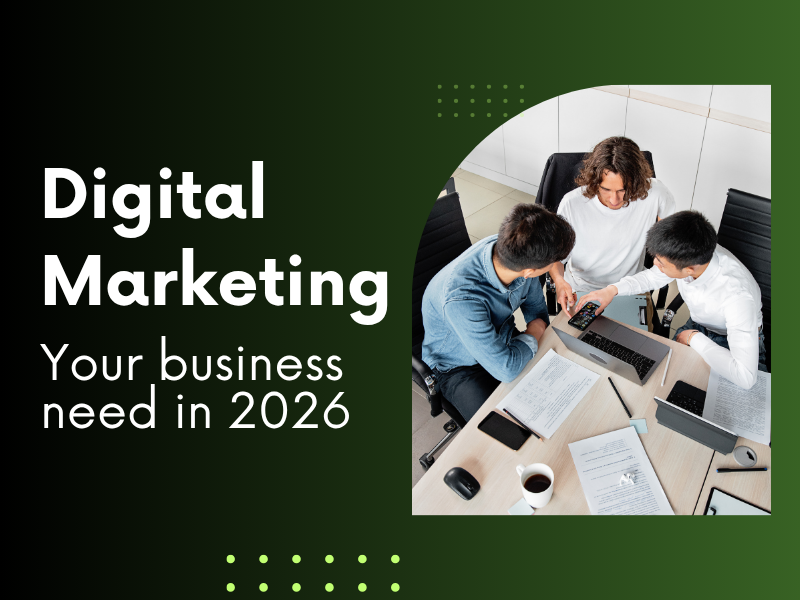 Types Digital marketing that your business needs in 2026