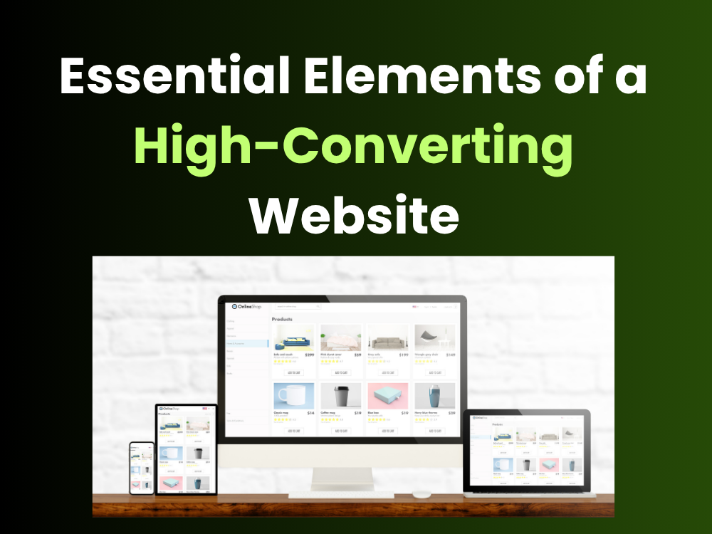 Requirements for a high converting website