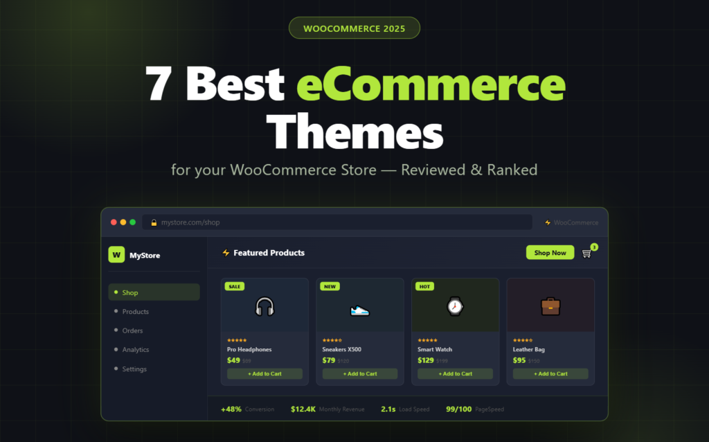 A guide to choose best E-commerce theme for your website