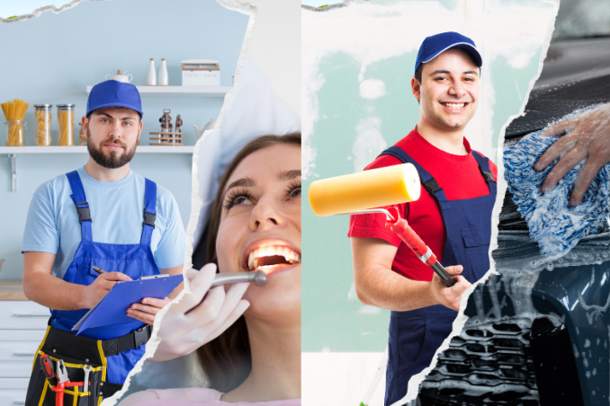 GMB optimization for services based business like plumber, painter or dentist